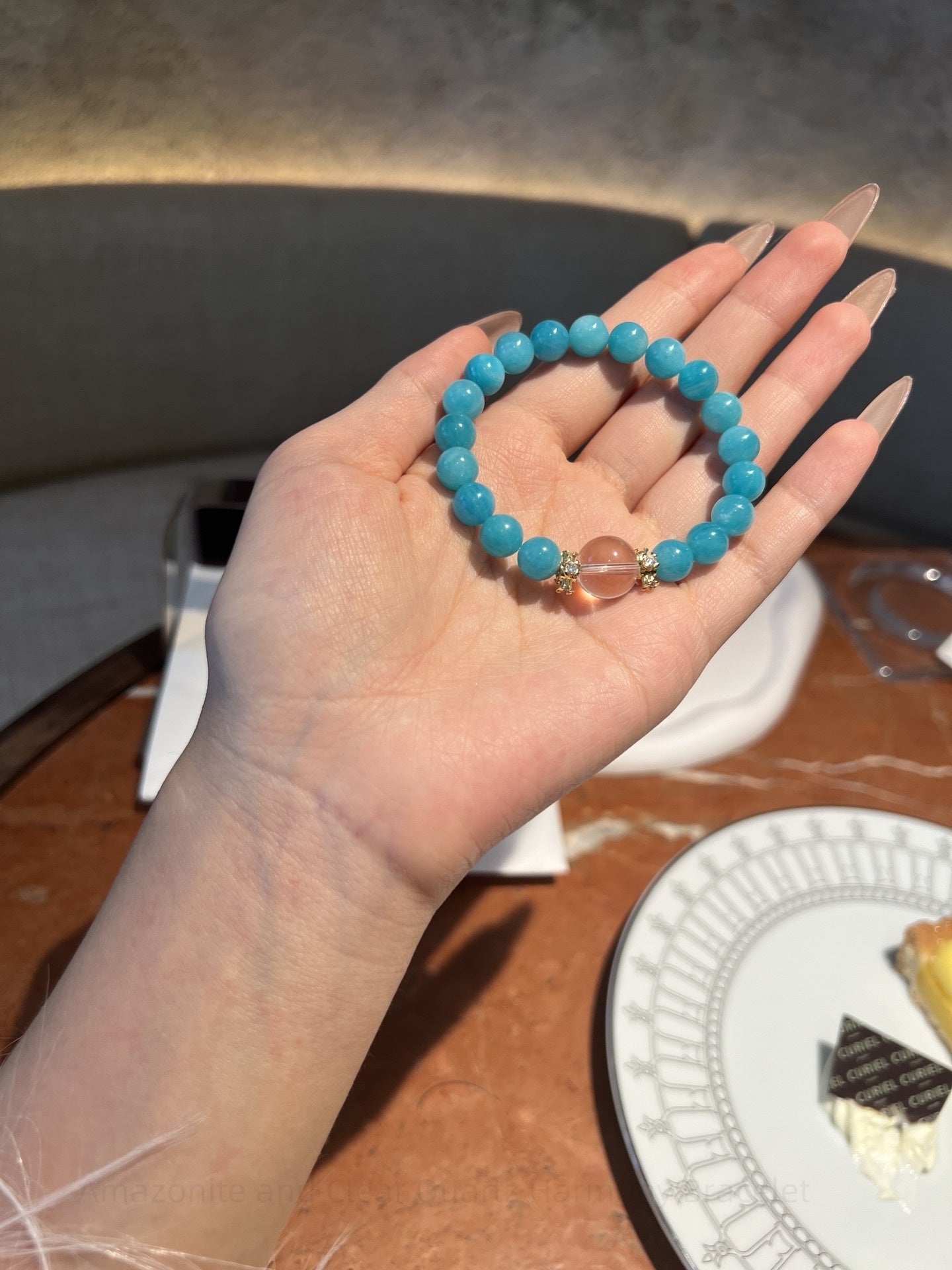 Amazonite and Clear Quartz Harmony Bracelet: Cultivate Balance, Courage, and Spiritual Clarity for Everyday Empowerment