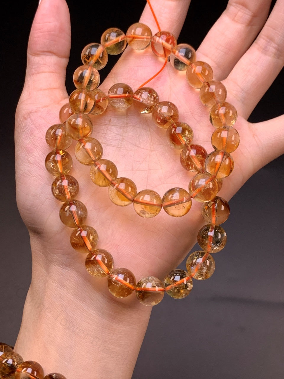 Citrine Tower Bracelet - Natural Crystal for Wealth, Confidence & Energy Protection