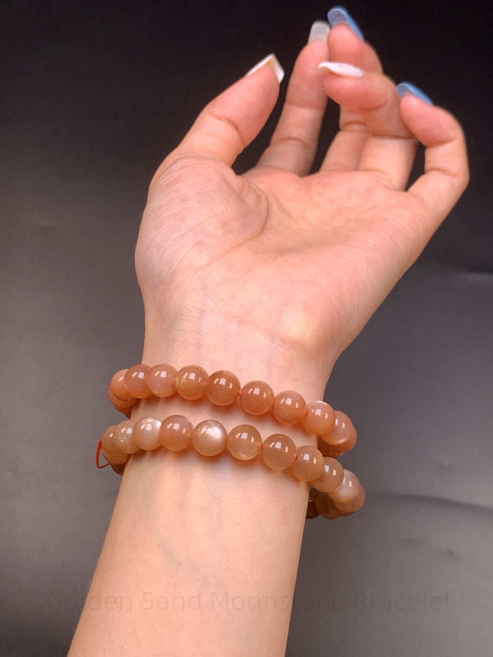 Golden Sand Moonstone Bracelet - Solar Plexus Crystal for Confidence & Harmony | Handmade for Personal Power & Emotional Balance