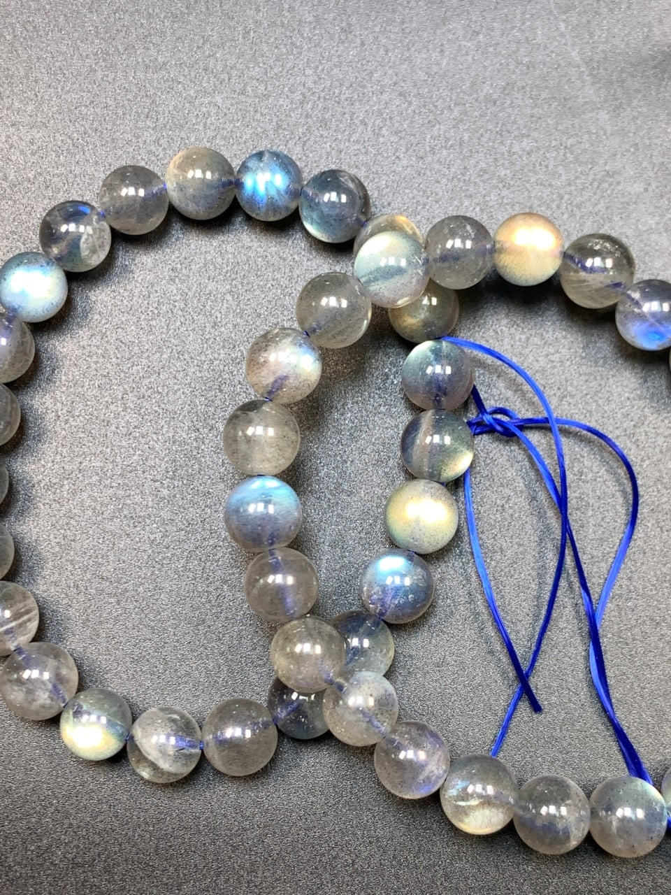 Moonbeam Gray Moonstone Bracelet - The Intuitive's Crystal for Emotional Balance & Gentle Sleep | Handmade Moon Energy Jewelry
