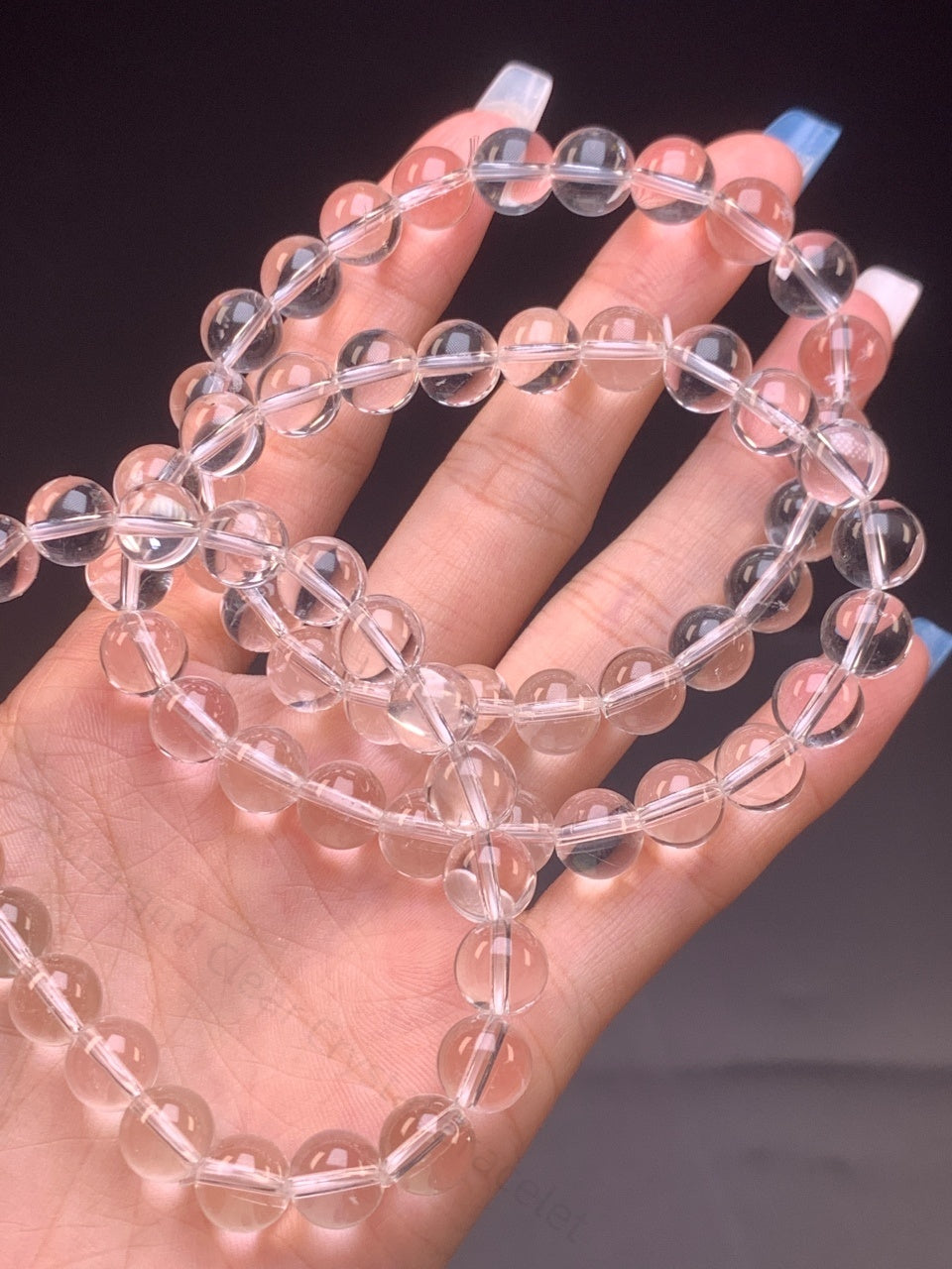 Pure and Clear Crystal Bracelet - Energy Cleansing & Intention Manifestation Crystal Jewelry | Handcrafted for Clarity, Protection & Harmony