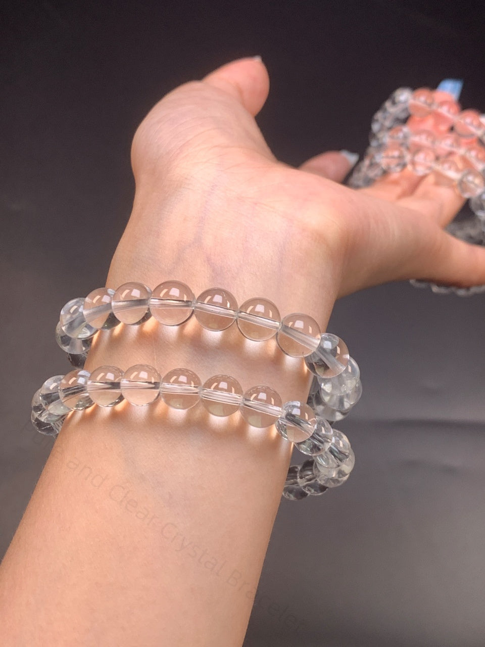 Pure and Clear Crystal Bracelet - Energy Cleansing & Intention Manifestation Crystal Jewelry | Handcrafted for Clarity, Protection & Harmony