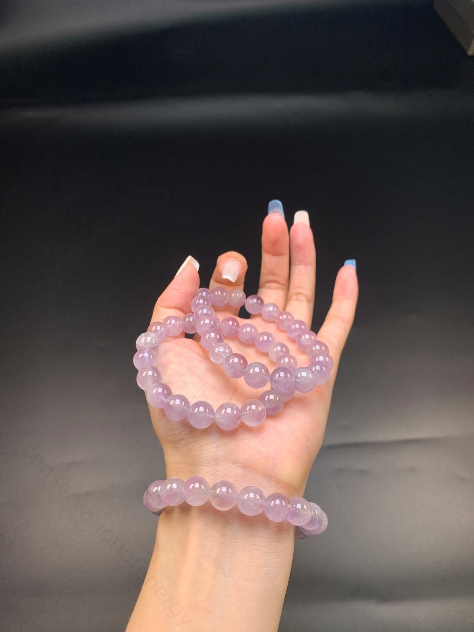 Natural Amethyst Rabbit Hair Bracelet - Energy Balancing Crystal for Emotional Support & Positive Vibes